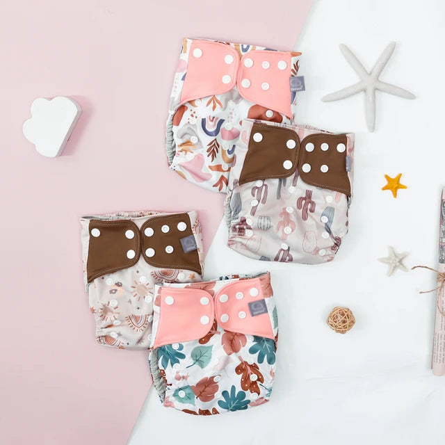 Waterproof Washable Cloth Diaper Set