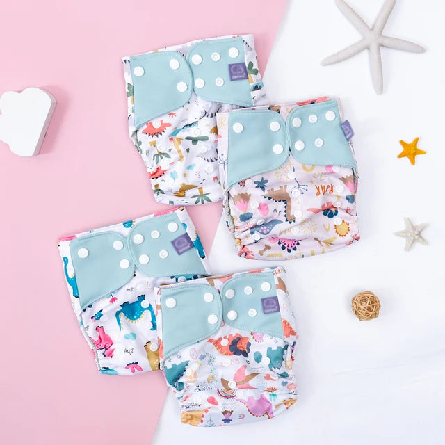 Waterproof Washable Cloth Diaper Set