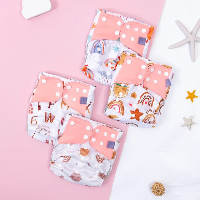 Waterproof Washable Cloth Diaper Set