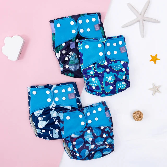 Waterproof Washable Cloth Diaper Set