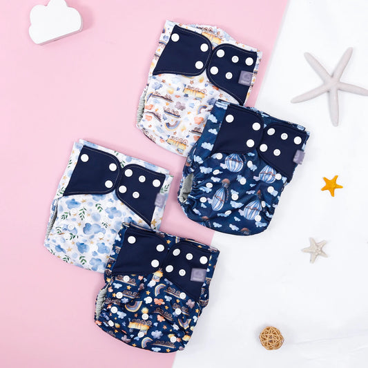 Waterproof Washable Cloth Diaper Set