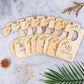 8 Pack Wooden Baby Hangers