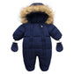Winter Wool Collar Romper