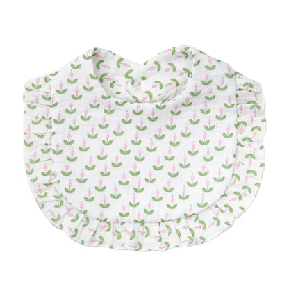 Flower Print Baby Bibs