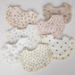 Flower Print Baby Bibs