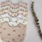 Flower Print Baby Bibs