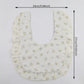 Flower Print Baby Bibs