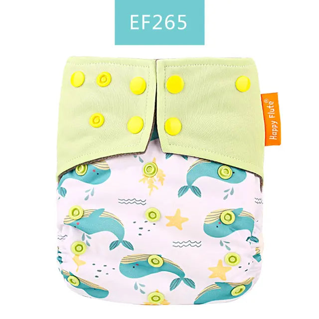 Bamboo Charcoal Waterproof Cloth Diaper