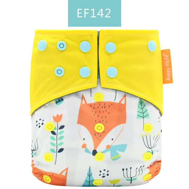 Bamboo Charcoal Waterproof Cloth Diaper