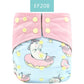 Bamboo Charcoal Waterproof Cloth Diaper