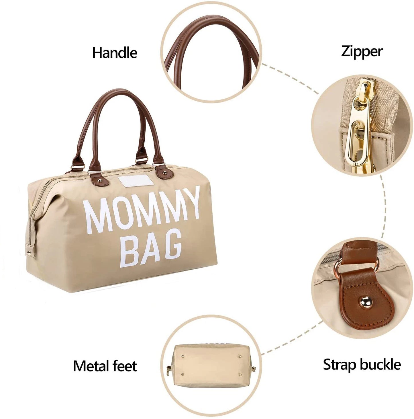 Mama Tote Diaper Bag & Backpack