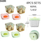 Mini Glass Baby Food Storage Jars