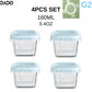 Mini Glass Baby Food Storage Jars
