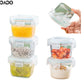 Mini Glass Baby Food Storage Jars
