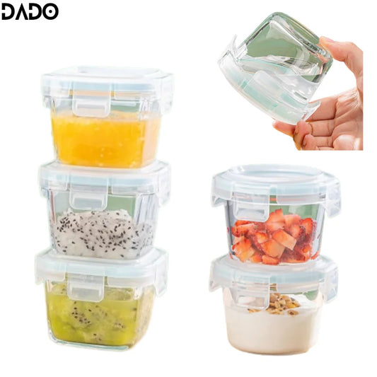 Mini Glass Baby Food Storage Jars