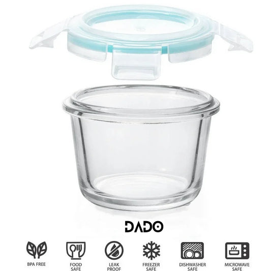 Mini Glass Baby Food Storage Jars