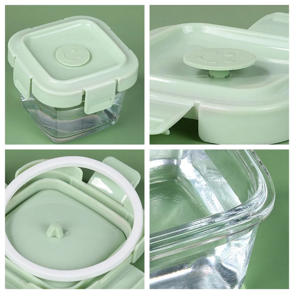Mini Glass Baby Food Storage Jars