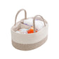 Multifunctional Cotton Rope Diaper Tote
