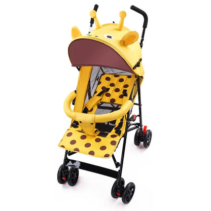Smooth Ride Foldable Stroller with Suspension
