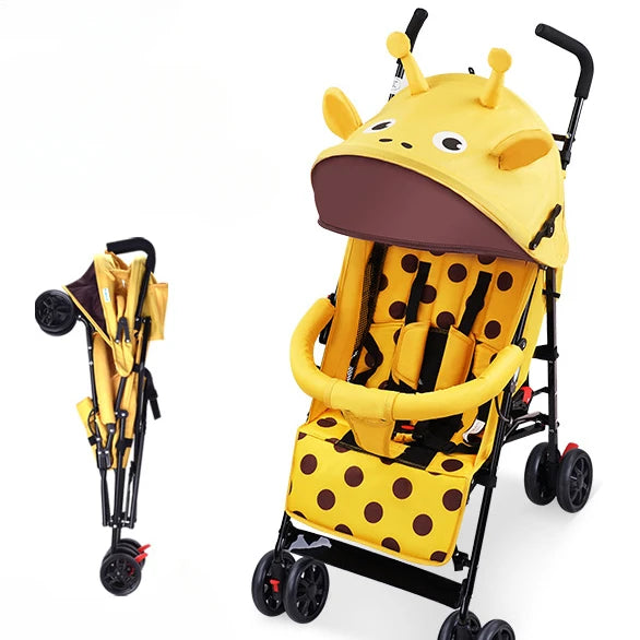Smooth Ride Foldable Stroller with Suspension
