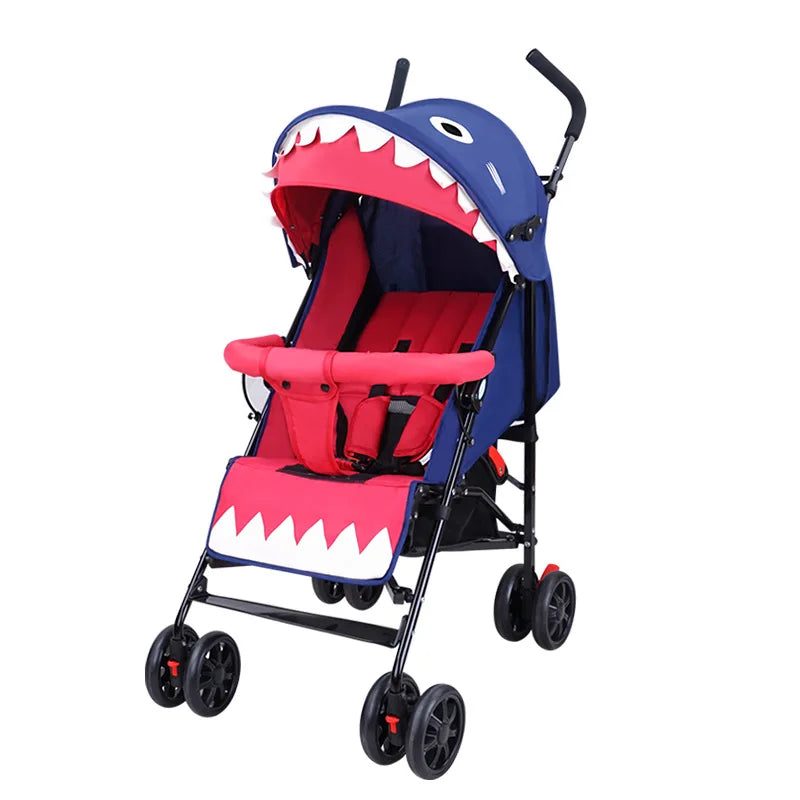 Smooth Ride Foldable Stroller with Suspension