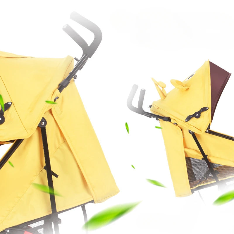 Smooth Ride Foldable Stroller with Suspension