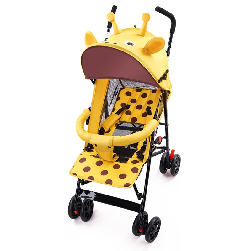 Smooth Ride Foldable Stroller with Suspension